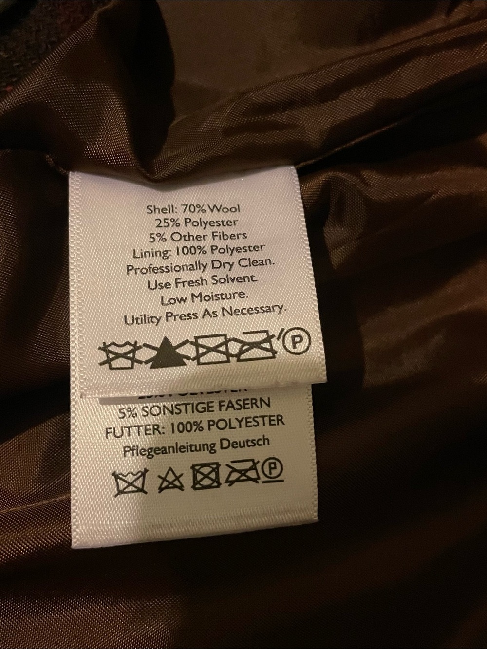 Eddie Bauer Y2K plaid preppy wool blend mini skirt-size 8 NWOT - Picture 5 of 6
